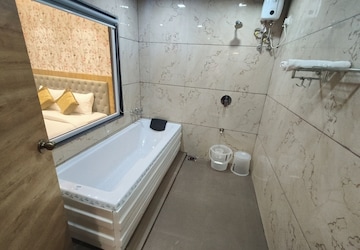 Bathroom in 2 BHK Apartment at Adani Ten BKC, Bandra East – for Sale