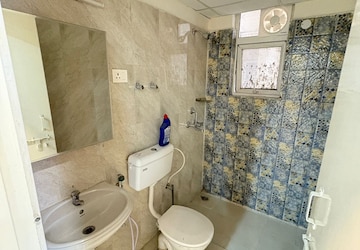 Bathroom in 2 BHK Apartment at Signature The Millennia 2, Garoli Kalan – for Rent