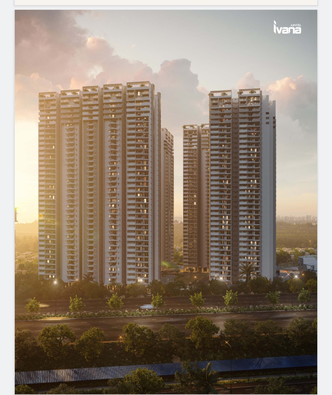 3 BHK Apartment For Sale in Anvita Ivana