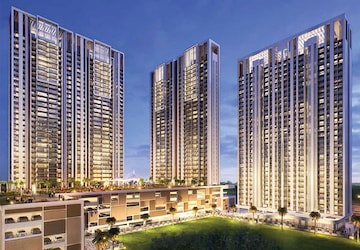 3 BHK Apartment – Exterior View View at Courtyard by Narang Realty and The Wadhwa Group, Pokhran Road No Two - for Rent