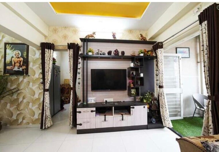 Living Room, shiv-darshan-wakad 2 Bedroom 850 Sq.Ft. Apartment In Wakad Pune 9349253