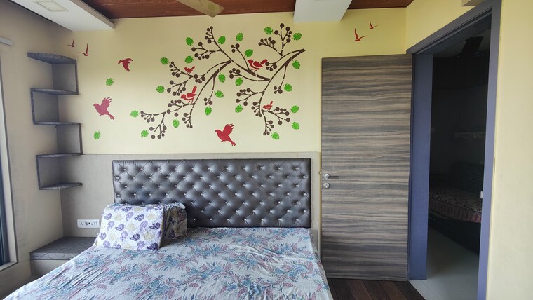 Bedroom, neelkanth-greens 2 Bedroom 740 Sq.Ft. Apartment In Manpada Thane 9349254