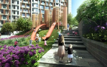 3 BHK Apartment – Exterior View View at Adani Ten BKC, Bandra East - for Sale