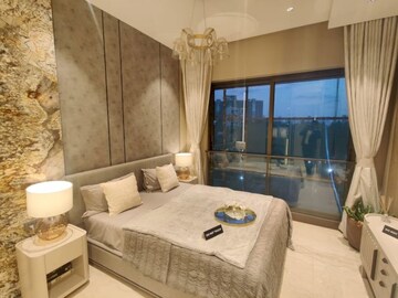 Bedroom in 3 BHK Apartment at Adani Ten BKC, Bandra East – for Sale