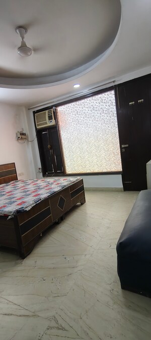 Bedroom in 2 BHK Builder Floor at Chattarpur – for Rent