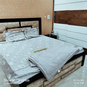 Bedroom in 3 BHK Apartment at Swastik Homes, Dhakoli – for Rent