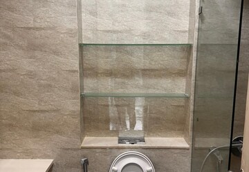 Bathroom in 4 BHK Apartment at Adani Ten BKC, Bandra East – for Rent