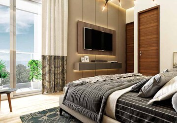 Bedroom in 3 BHK Apartment at Goel Ganga Serio, Kharadi – for Sale