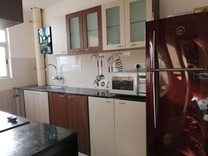 Kitchen in 1 BHK Apartment at One Hiranandani Park, Ghodbunder Road – for Rent