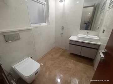 Bathroom in 3 BHK Builder Floor at Vasant Kunj – for Rent