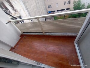 Balcony in 3 BHK Builder Floor at Vasant Kunj – for Rent