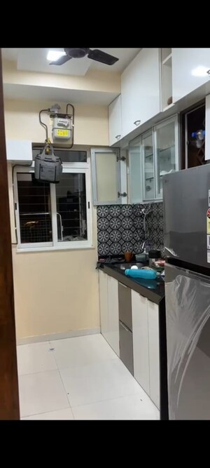 Kitchen in 1 BHK Apartment at Lodha Amara, Kolshet Road – for Rent