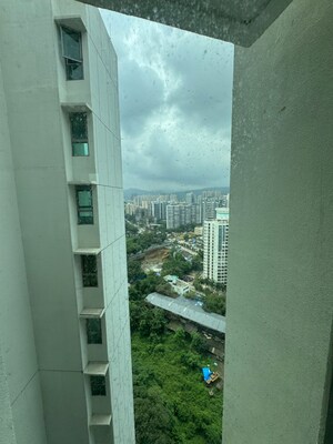 Balcony in 3 BHK Apartment at Kalpataru Immensa, Kolshet Road – for Sale