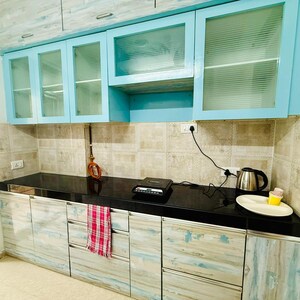 Kitchen in 1 BHK Apartment at Sharda Edifice Celestial, Valmik Nagar – for Sale