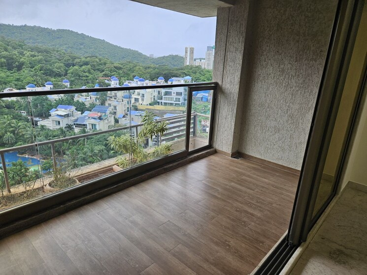 Balcony, bhimjyani-verraton 3.5 Bedroom 1350 Sq.Ft. Apartment In Manpada Thane 9349415