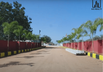 Plot – Exterior View View at Singleton Palm Springs Villa Plots, Kandukur - for Sale