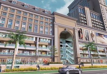 Office Space – Exterior View View at PKS Town Central, Sector 16b Greater Noida - for Sale