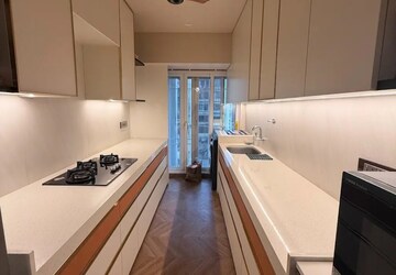 Kitchen in 2 BHK Apartment at D Kapoor Silver Arch, Andheri West – for Sale