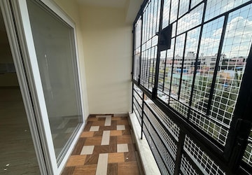 Balcony in 3 BHK Apartment at SV Towers Koramangala, Koramangala – for Rent