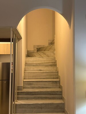 Staircase in 3 BHK Builder Floor at Boutique Residential Apartments C-253, Defence Colony – for Rent