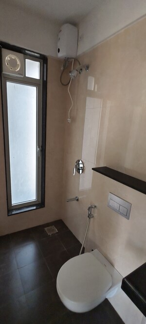 Bathroom in 2 BHK Apartment at Sheth Athena, Laxmi Nagar – for Rent