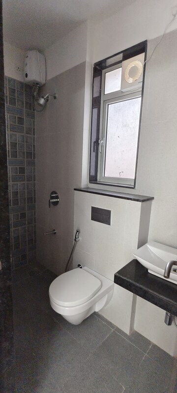 Bathroom in 2 BHK Apartment at Sheth Athena, Laxmi Nagar – for Rent