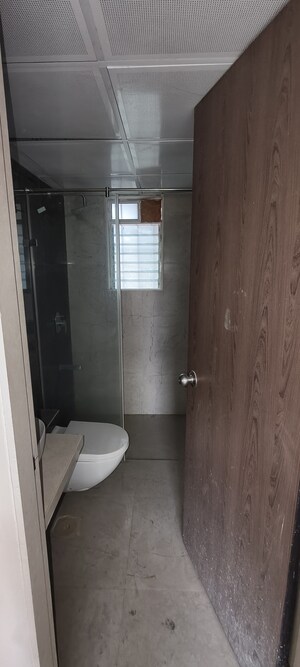 Bathroom in 2 BHK Apartment at Dosti West County, Balkum Pada – for Rent