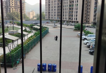 Balcony in 1 BHK Apartment at Dosti Planet North Onyx, Shilphata – for Rent