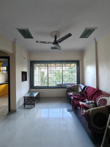 Living Room in 1 BHK Apartment at Vijay Nagari CHS, Vijay Nagari – for Rent