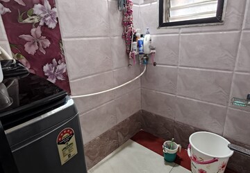 Bathroom in 1 BHK Apartment at Ravi Estate, Pokhran Road No One – for Sale