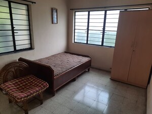 Bedroom in 2 BHK Apartment at Surajban Housing Society, Aundh – for Rent