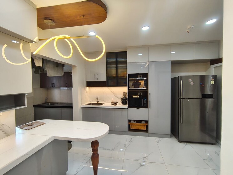 Kitchen, kothaguda 3 Bedroom 2290 Sq.Ft. Apartment In Kothaguda Hyderabad 9349549