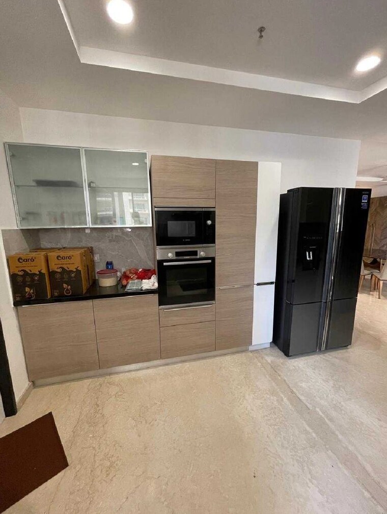 Kitchen, my-home-bhooja 4 Bedroom 4070 Sq.Ft. Apartment In Hi Tech City Hyderabad 9349560