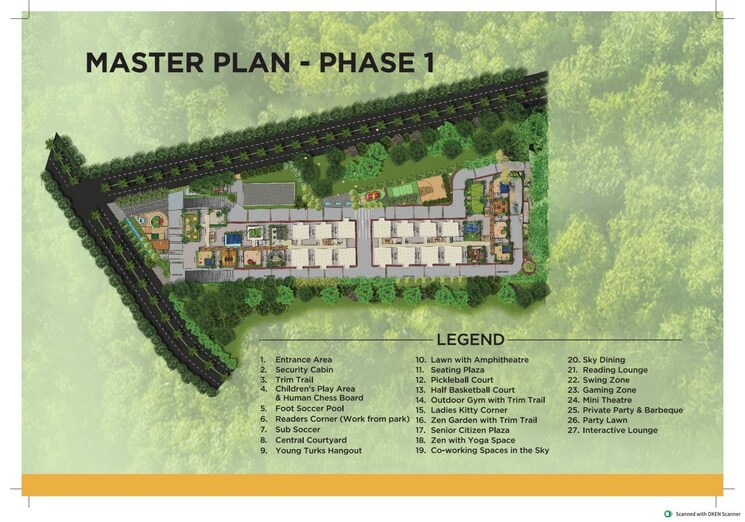 Master Plan, urbanrise-opulence 3 Bedroom 1335 Sq.Ft. Apartment In Bachupally Hyderabad 9349563