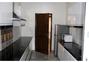 Kitchen in 3 BHK Apartment at Omaxe The Resort, South Mullanpur – for Rent