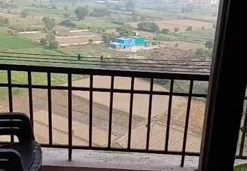 Balcony in 3.5 BHK Apartment at Techman Moti Residency, Raj Nagar Extension – for Sale