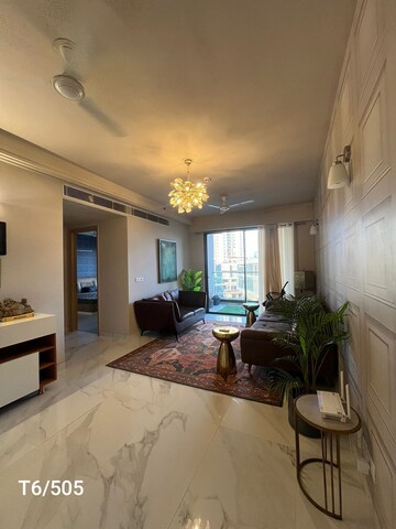 Living Room in 2 BHK Apartment at M3M Heights, Sector 65 – for Rent