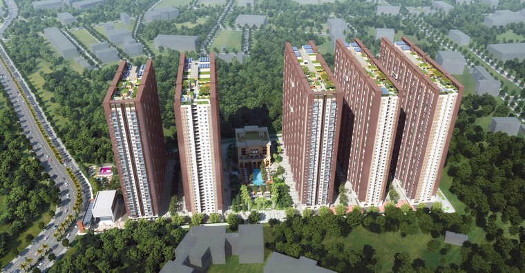 Exterior View, urbanrise-on-cloud-33 2 Bedroom 1110 Sq.Ft. Apartment In Bachupally Hyderabad 9349584