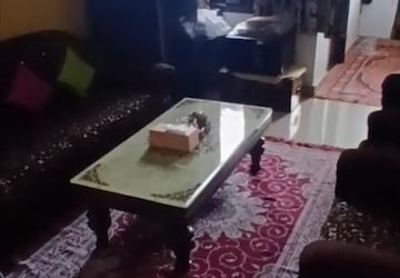 Living Room in 1.5 BHK Apartment at Techman Moti Residency, Raj Nagar Extension – for Sale