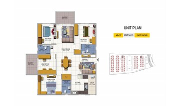 Master Plan in 3 BHK Apartment at Urbanrise On Cloud 33, Bachupally – for Sale