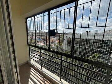 Balcony in 4 BHK Apartment at Shree Lakshmi Grand, Koramangala – for Rent