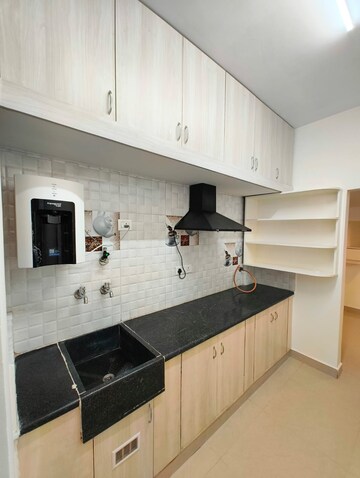Kitchen in 2 BHK Builder Floor at Geetanjili Indira, Indiranagar – for Rent