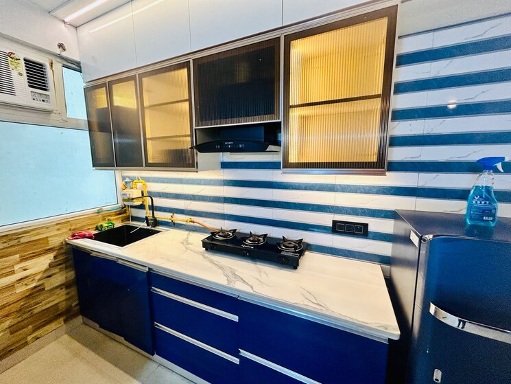 Kitchen, smart-world-gems 2.5 Bedroom 1675 Sq.Ft. Apartment In Sector 89 Gurgaon 9349614