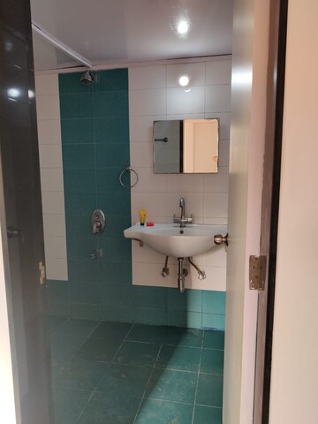 Bathroom in 3 BHK Apartment at Paranjape Crystal Garden, Baner – for Rent