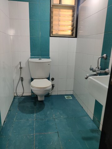 Bathroom in 3 BHK Apartment at Paranjape Crystal Garden, Baner – for Rent