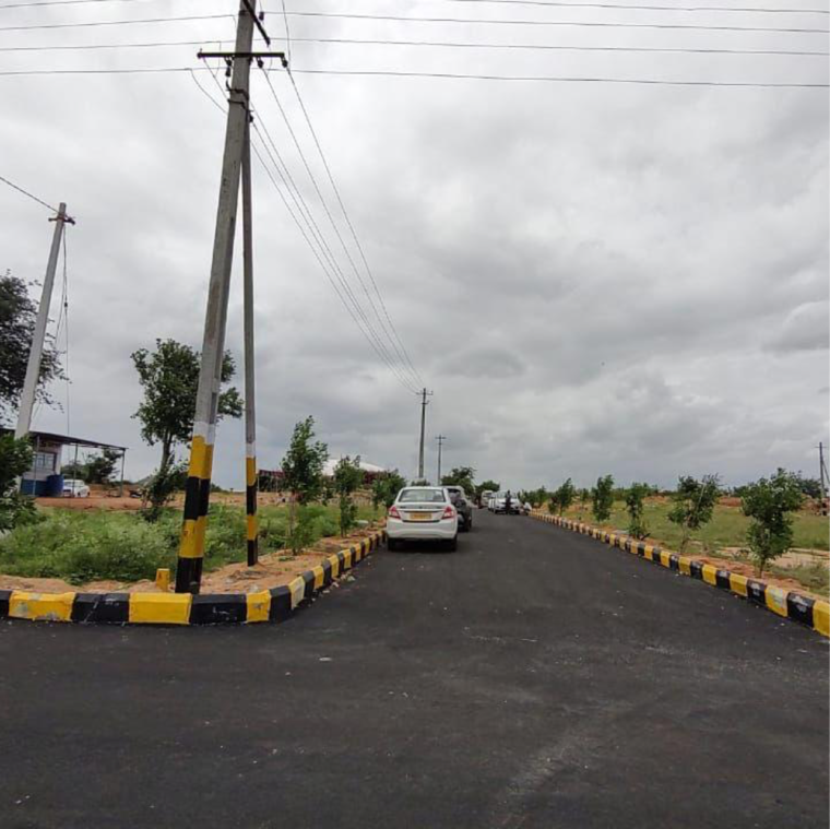 Exterior View, siri-mahagiri-golden-city-new  152 Sq.Yd. Plot In Yacharam Hyderabad 9349646