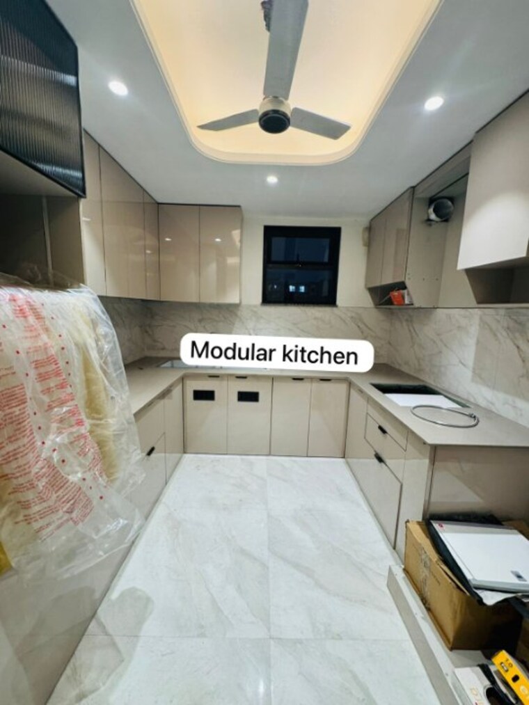 Kitchen, palm-residency-chhatarpur 4 Bedroom 2250 Sq.Ft. Builder Floor In Chattarpur Delhi 9349654
