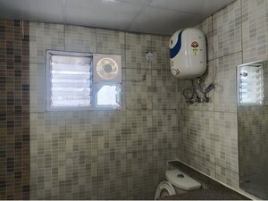 Bathroom in 2 BHK Apartment at AWHO Sandeep Vihar, Whitefield – for Rent