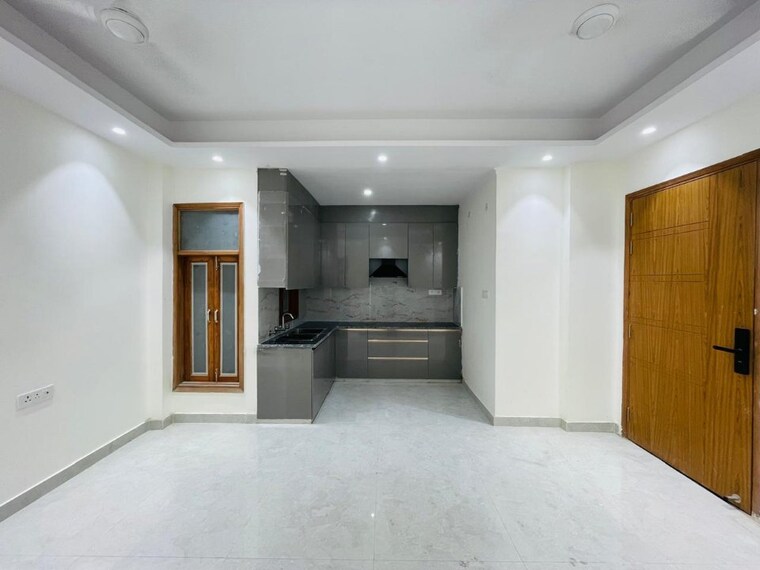 Kitchen, palm-residency-chhatarpur 3 Bedroom 1350 Sq.Ft. Builder Floor In Chattarpur Delhi 9349688