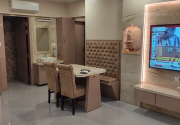 Living Room in 3 BHK Apartment at Chandak 34 Park Estate, Goregaon West – for Rent